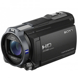 Sony HDR-CX730E Full-HD Camcorder  (7,5 cm (3 Zoll) LCD-Display, 24 Megapixel, 10x opt. Zoom, 26mm Weitwinkel) EVF-22